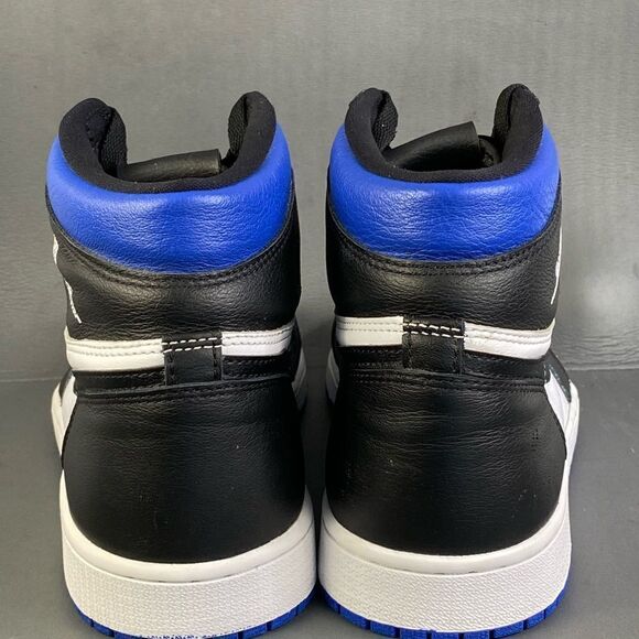 Nike Air Jordan 1 Retro High OG 'Royal Toe' sneaker shoes mens size 12 - Picture 6 of 11